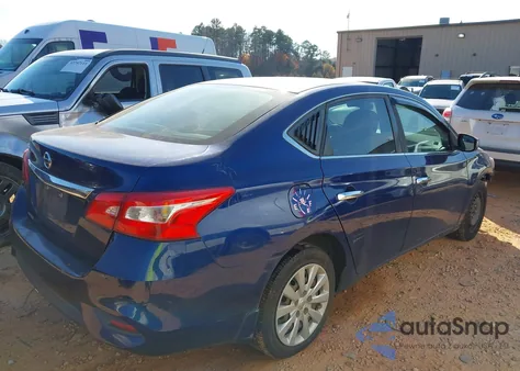 2017 Nissan Sentra S из США, поврежденный, VIN 3N1AB7AP8HY347986